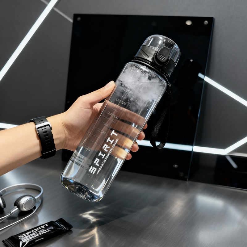 Smart Water Bottle Tracker - 700ML 스포츠 물병 스케일 표시 스포츠