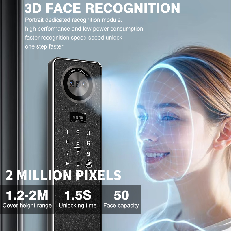 Tuya WiFi 스마트 도어 잠금 장치, 가정용 생체 - Electronics & Gadgets Starting With T 리뷰 및 가격