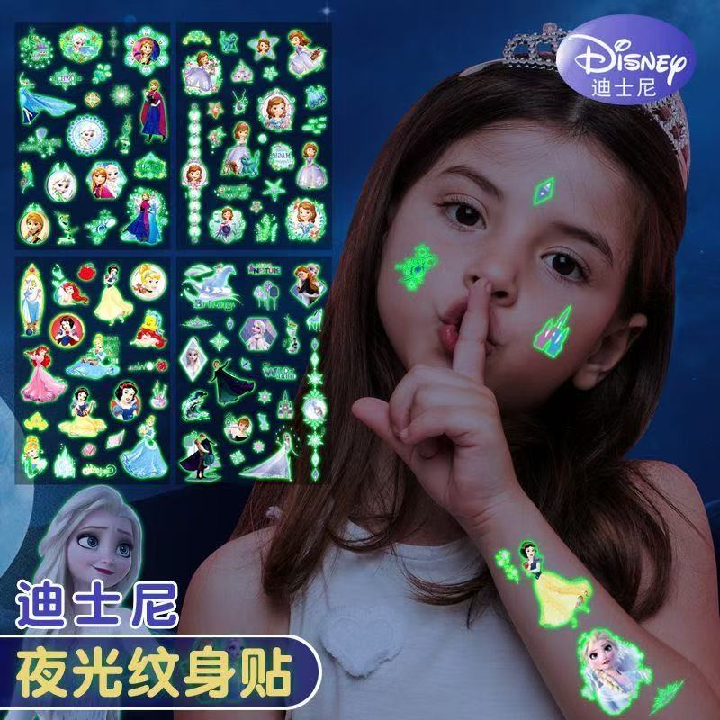 정품 겨울왕국 2 3D 야광 타투 스티커, 핸드 아카운 - Elsa Gadget 리뷰 및 가격