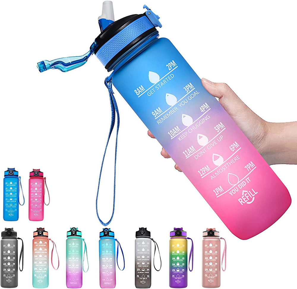 동기 유발 스포츠 물병, 누수 방지 음료수 병, 야외  - Smart Water Bottle Tracker 리뷰 및 가격
