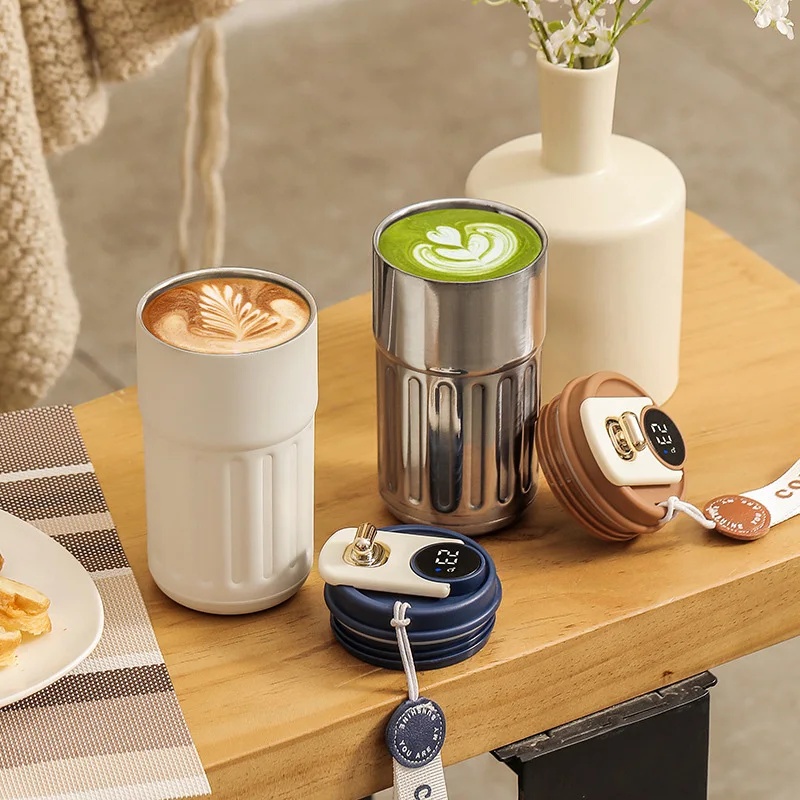 316 스테인리스 스틸 스마트 보온컵 450ml, LE - Smart Water Bottle Tracker 리뷰 및 가격