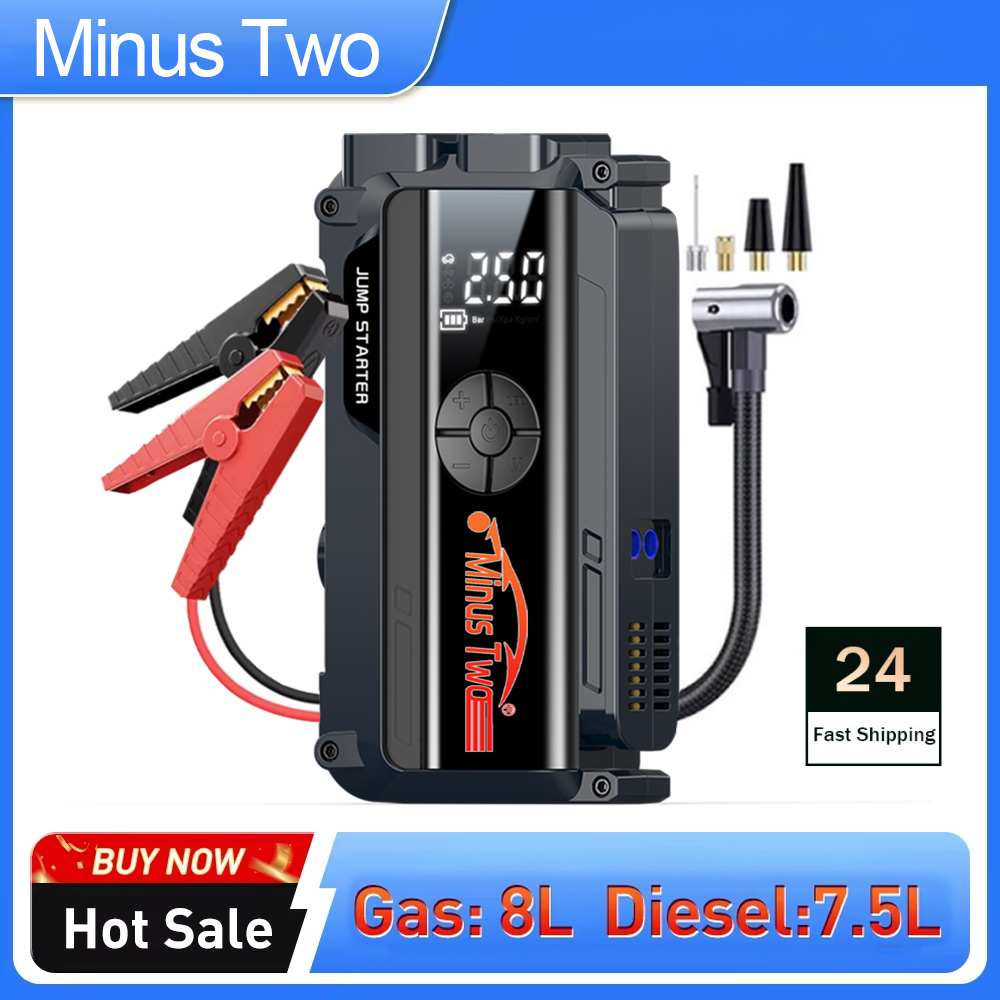4 in 1 6000A 피크 자동차 점프 스타터, 16 - Electronics Gadgets For Car 리뷰 및 가격