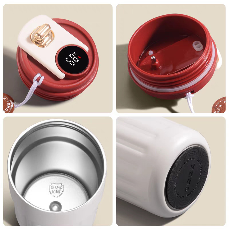 스테인리스 스틸 진공 컵 스마트 보온병 디지털 LED  - Smart Water Bottle Tracker 리뷰 및 가격