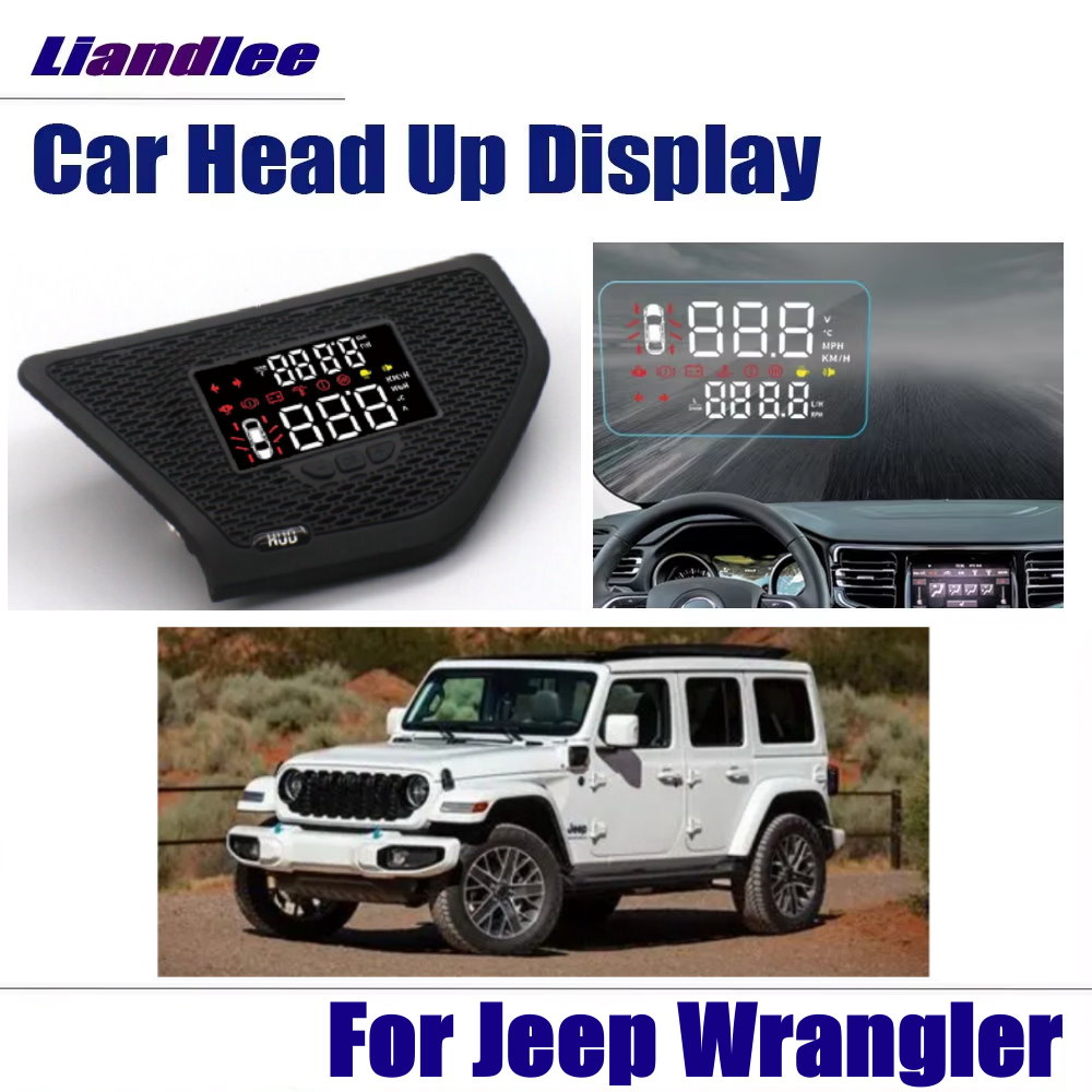 지프 랭글러(JL) 2018-2023용 자동차 헤드업  - Electronics Gadgets For Car 리뷰 및 가격